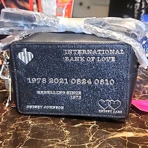 BETSEY Johnson Sold out Bank of Love crossbody...Limited Edition